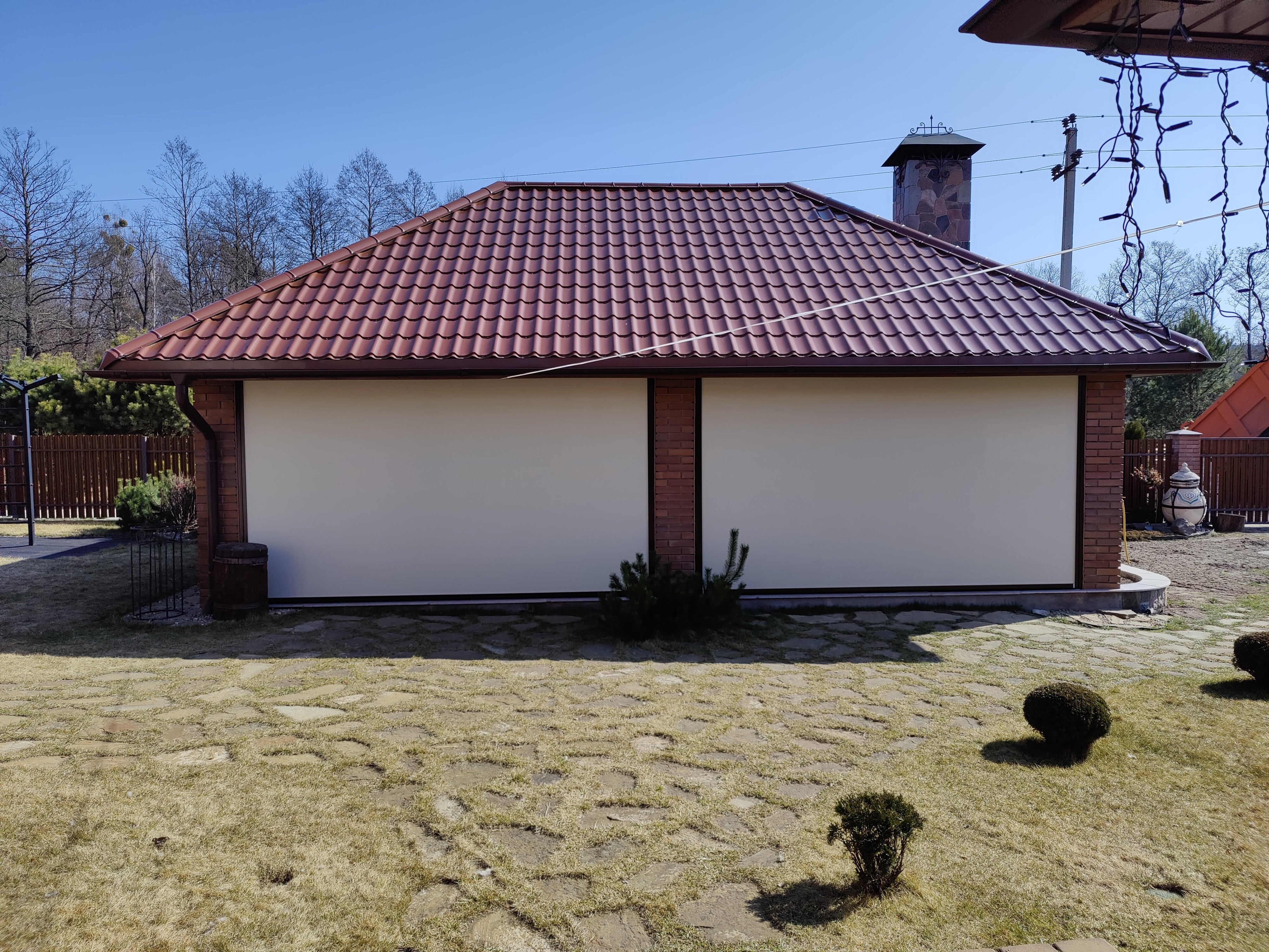 Вертикальные маркизы для беседки, г. Гродно #фото 2