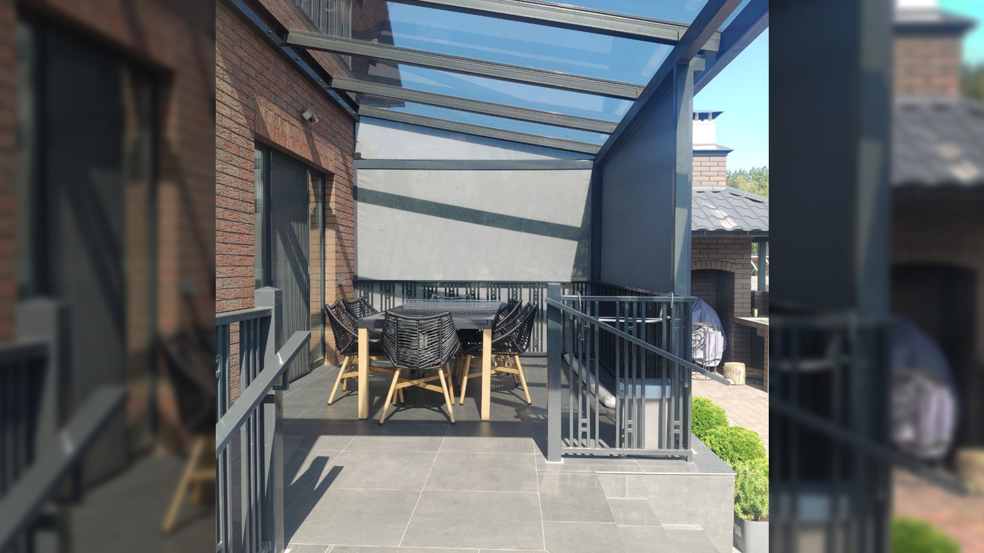 Вертикальные маркизы для Террасы #фото 2